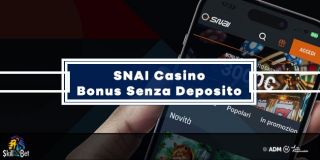 SNAI Casino Senza Deposito: 1000€ Gratis Per I Nuovi Registrati